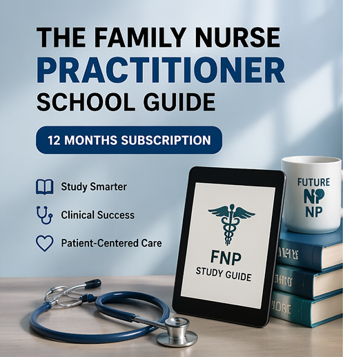 Family Nurse Practitioner (FNP) Study Guide-12 Months Access